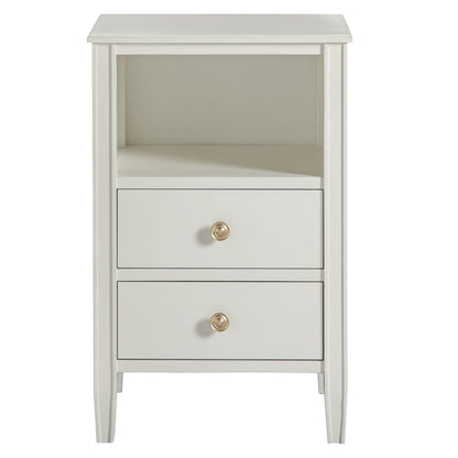 Winston - 2 Drawer Storage Nightstand - The Sleep Loft - Online Mattress Showroom NYC
