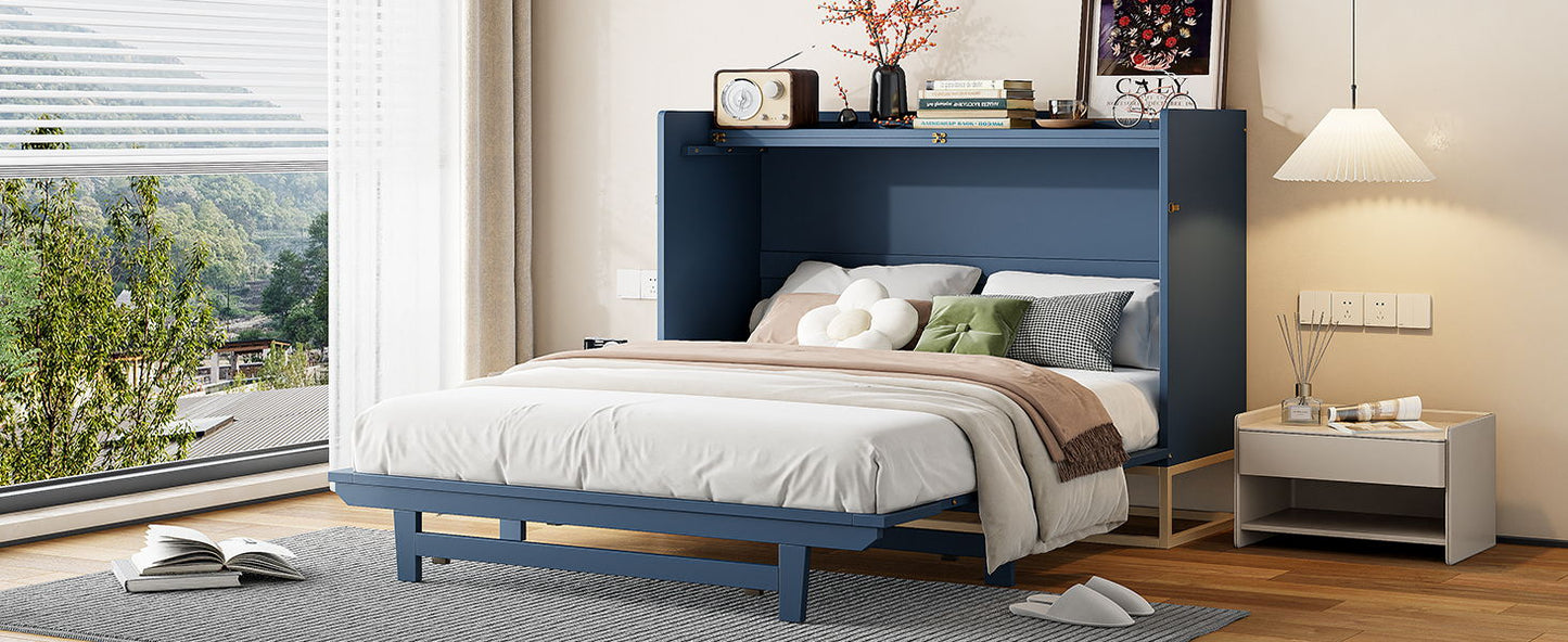 Murphy Bed With Iron Legs, Modern Design - The Sleep Loft - Online Mattress Showroom NYC