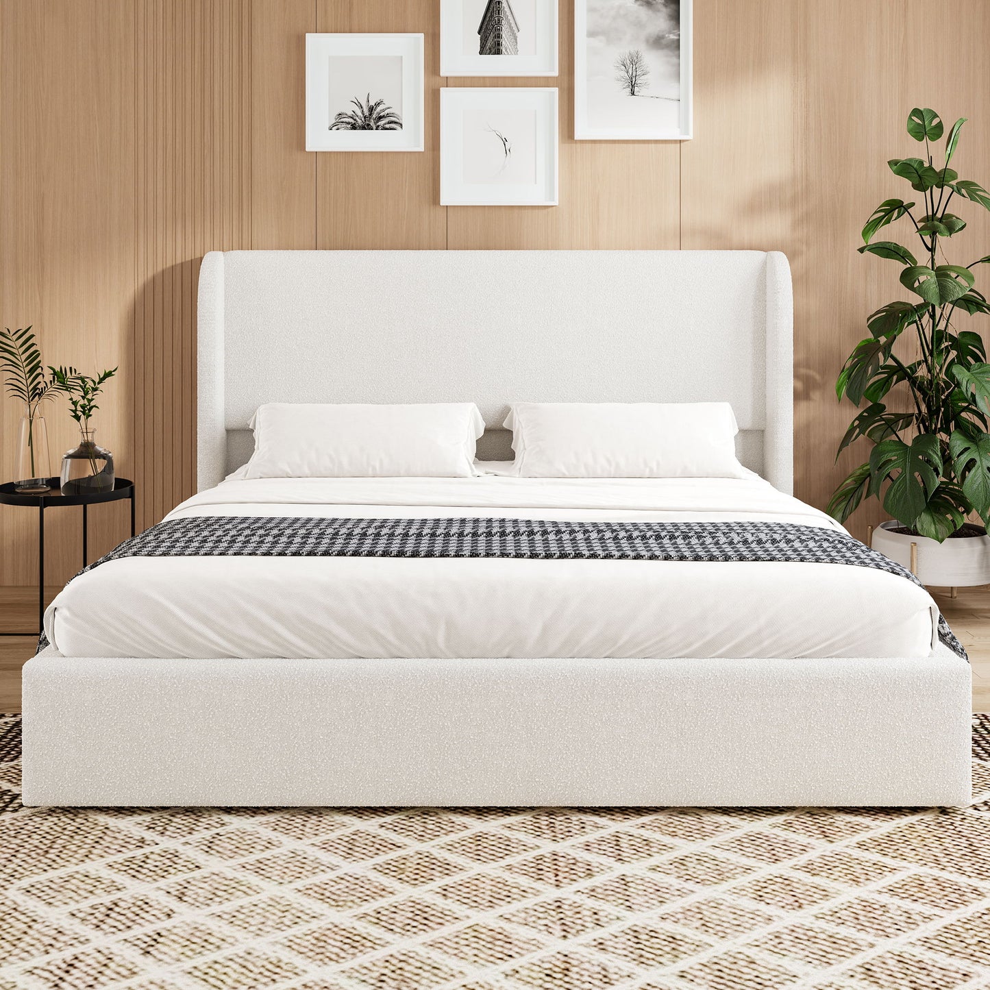 Upholstered Cloud Bed Frame With Headboard - The Sleep Loft - Online Mattress Showroom NYC