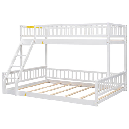 Bunk Bed With Ladder And Guardrails - The Sleep Loft - Online Mattress Showroom NYC