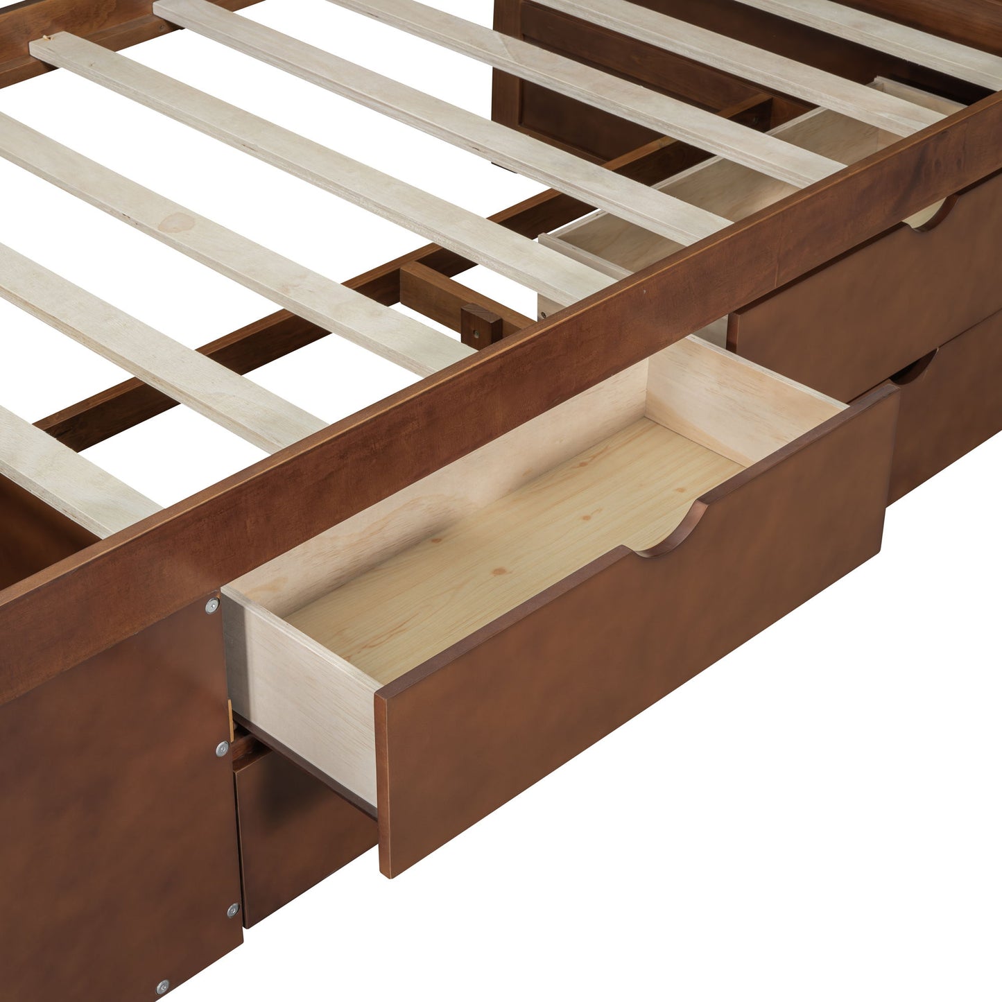 Daybed With Drawers And Shelves - The Sleep Loft - Online Mattress Showroom NYC