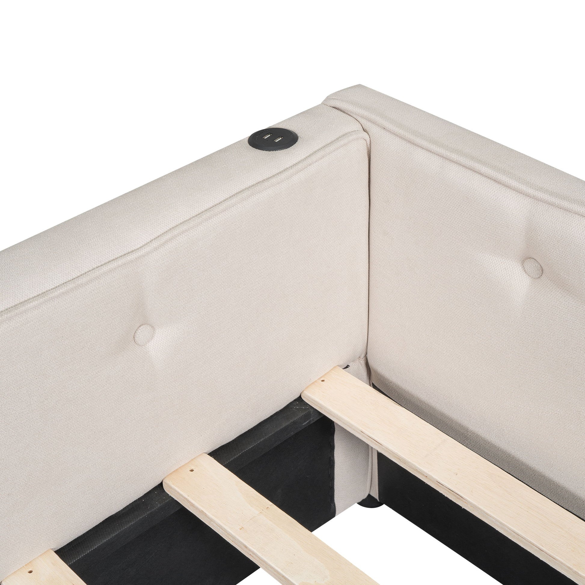 Platform Bed With USB Ports - The Sleep Loft - Online Mattress Showroom NYC