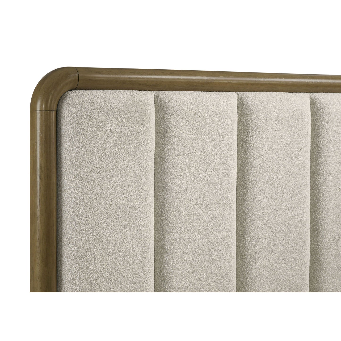 Bernardo - Eastern King Upholstered Bed - Nutmeg Brown - The Sleep Loft - Online Mattress Showroom NYC