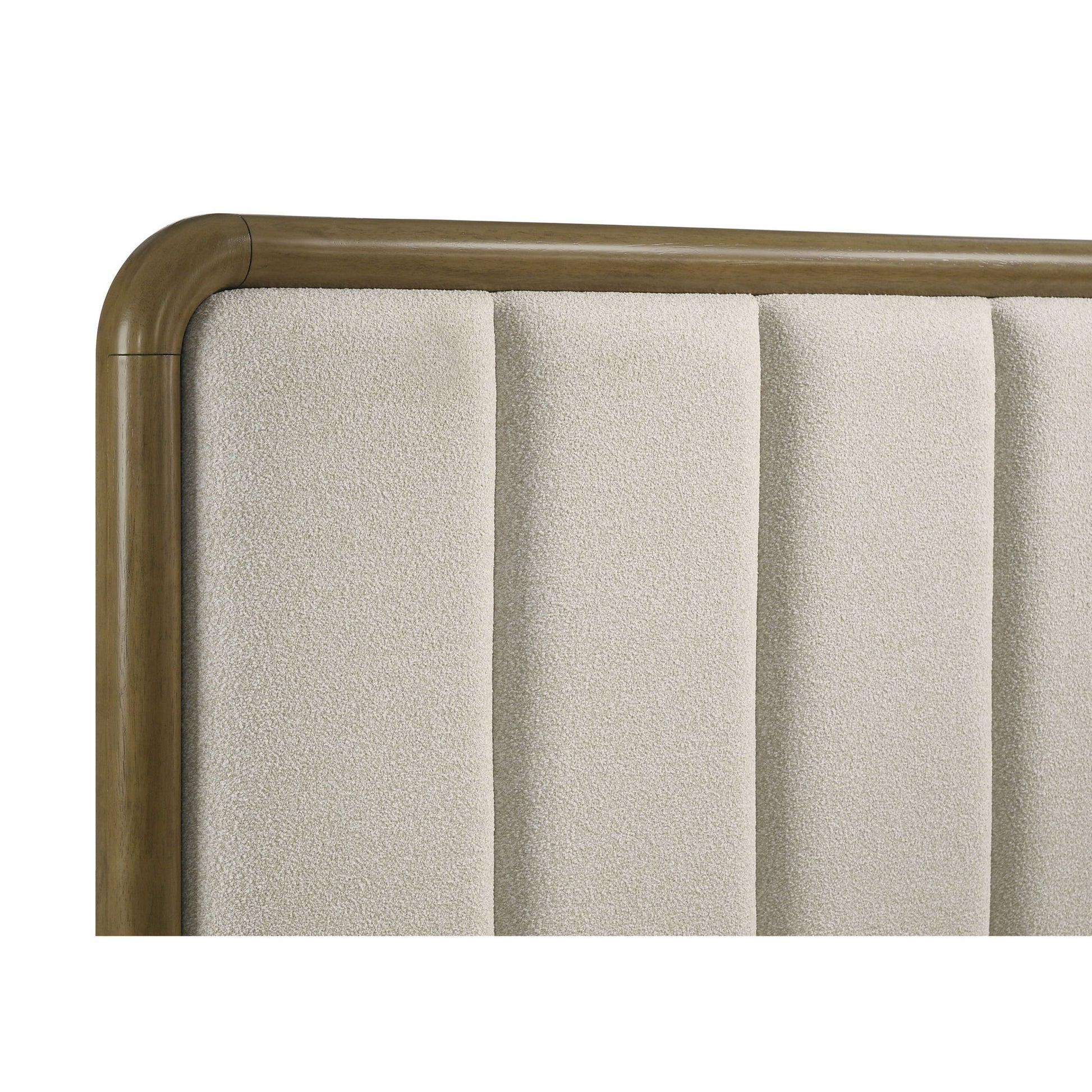 Bernardo - Eastern King Upholstered Bed - Nutmeg Brown - The Sleep Loft - Online Mattress Showroom NYC