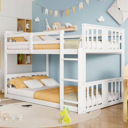 Solid Construction Bunk Bed & Ladder - The Sleep Loft - Online Mattress Showroom NYC