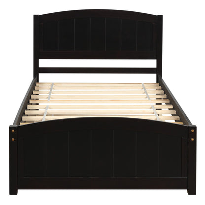 Platform Bed & Headboard, Footboard And Wood Slat Support - The Sleep Loft - Online Mattress Showroom NYC
