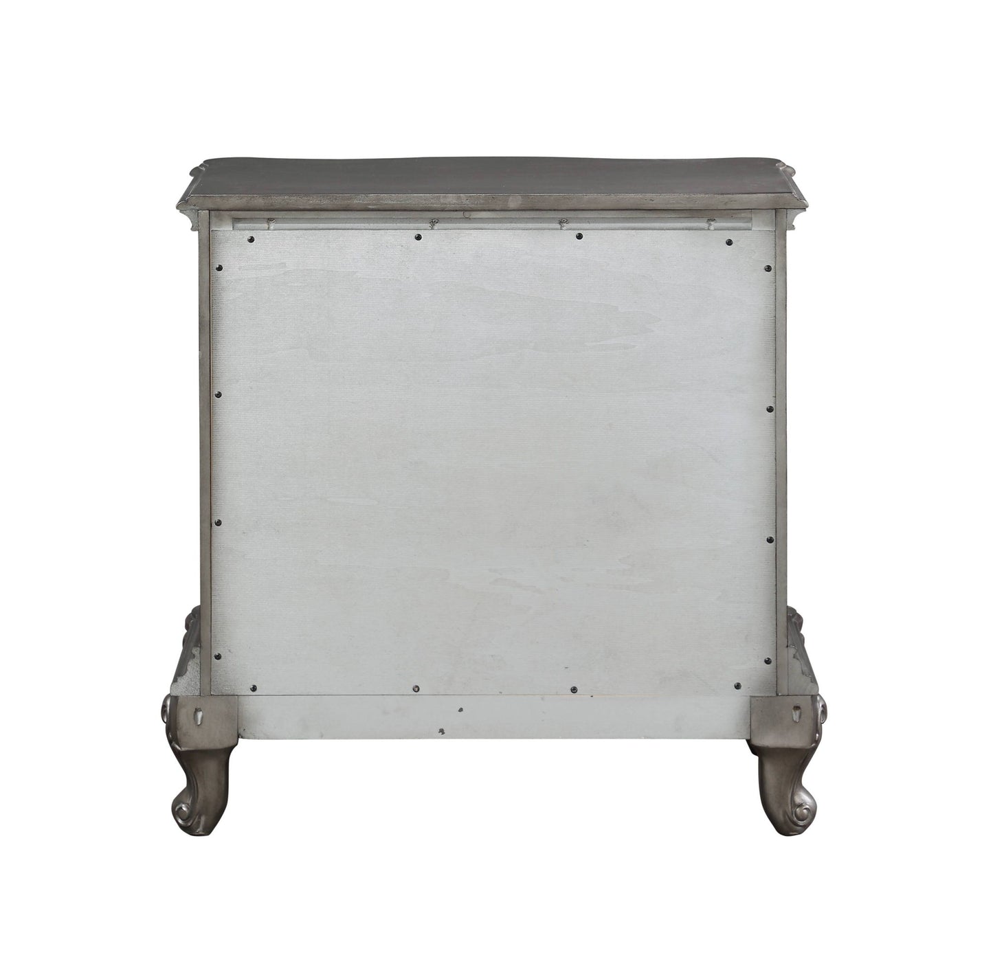 Ariadne - Nightstand - Antique Silver - The Sleep Loft - Online Mattress Showroom NYC
