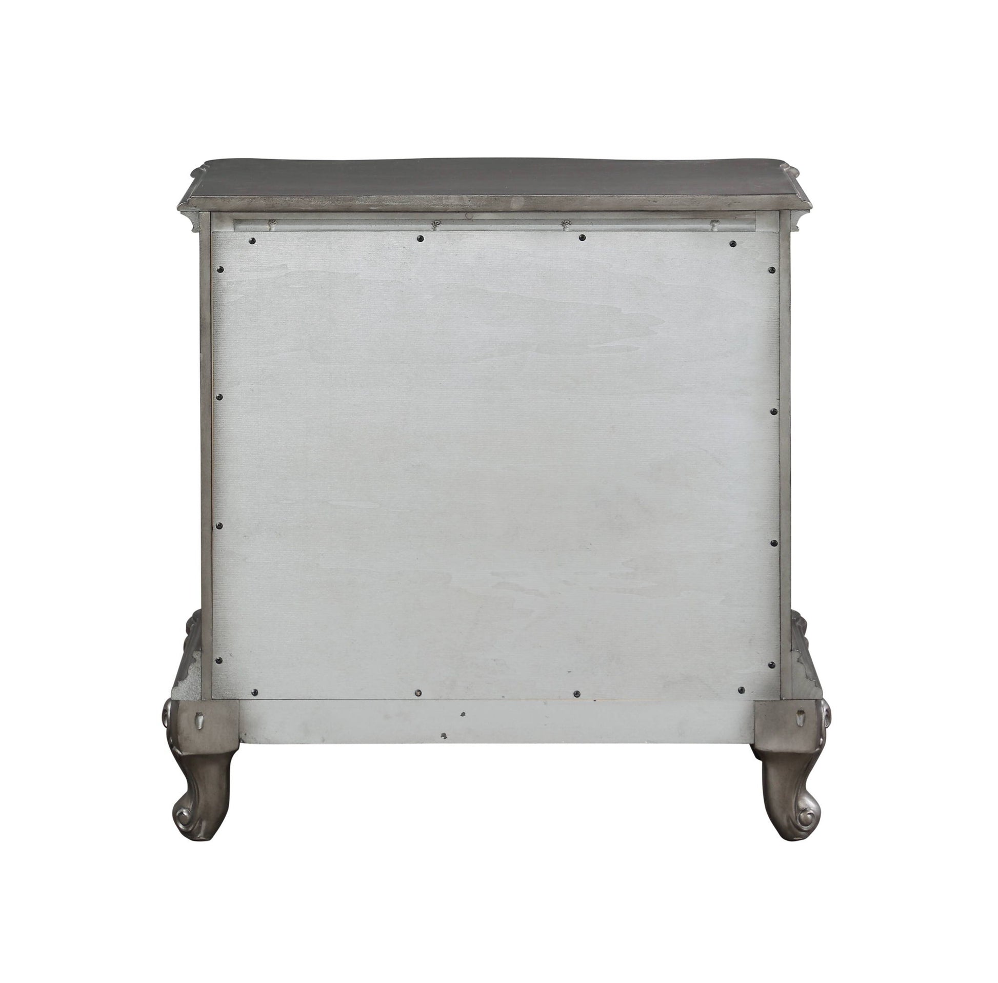 Ariadne - Nightstand - Antique Silver - The Sleep Loft - Online Mattress Showroom NYC