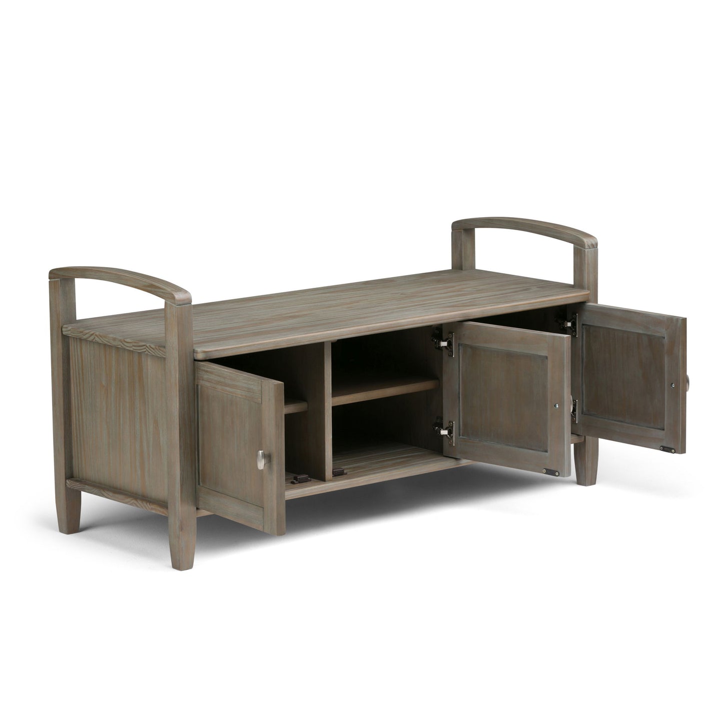 Warm Shaker - Handcrafted Entryway Storage Bench - The Sleep Loft - Online Mattress Showroom NYC