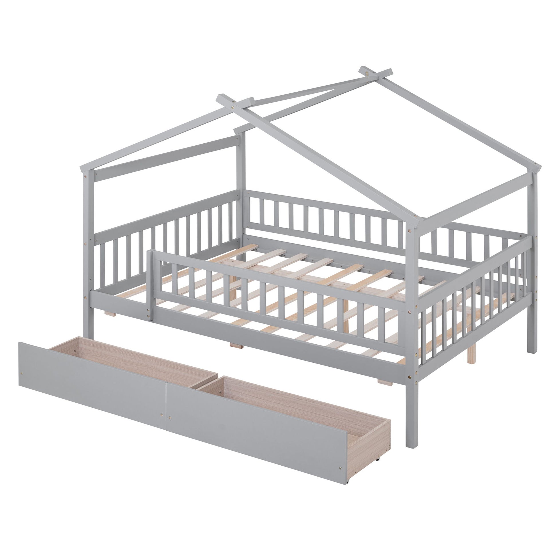 House Bed With 2 Drawers - The Sleep Loft - Online Mattress Showroom NYC