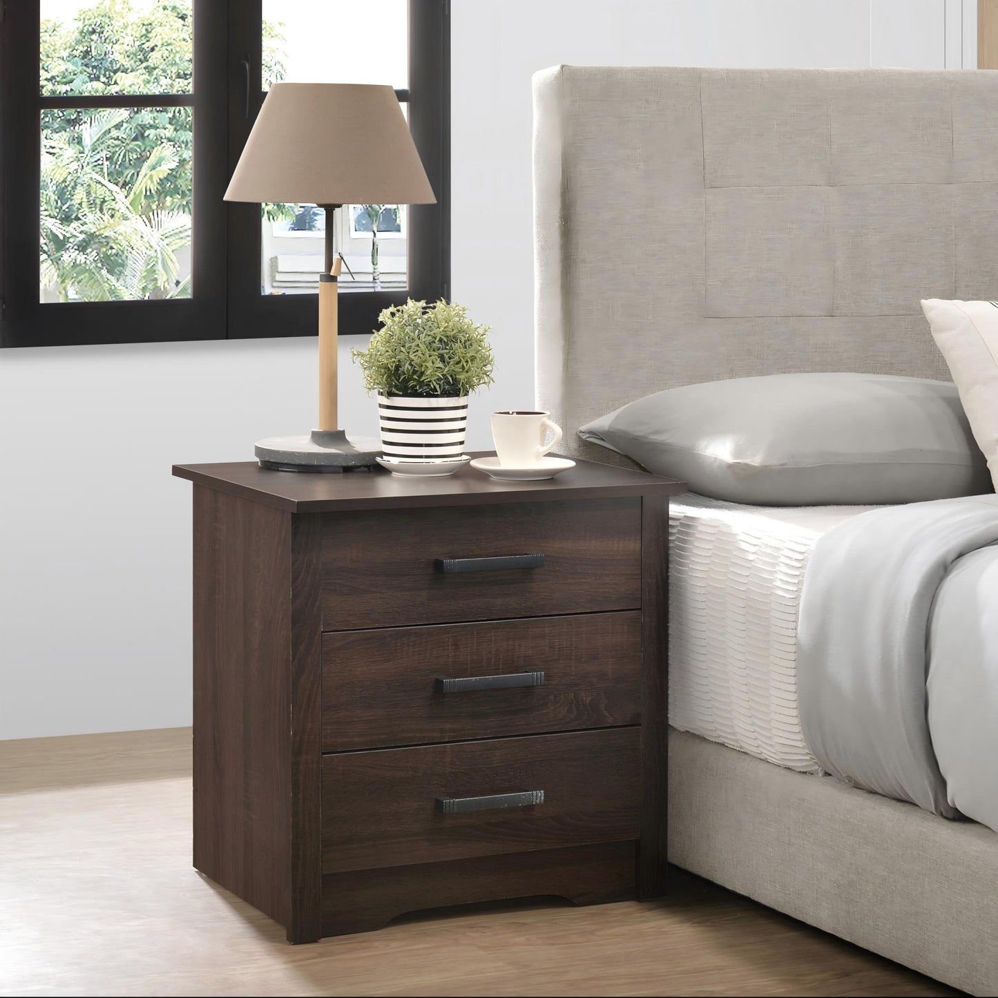 Hudson - Nightstand - The Sleep Loft - Online Mattress Showroom NYC