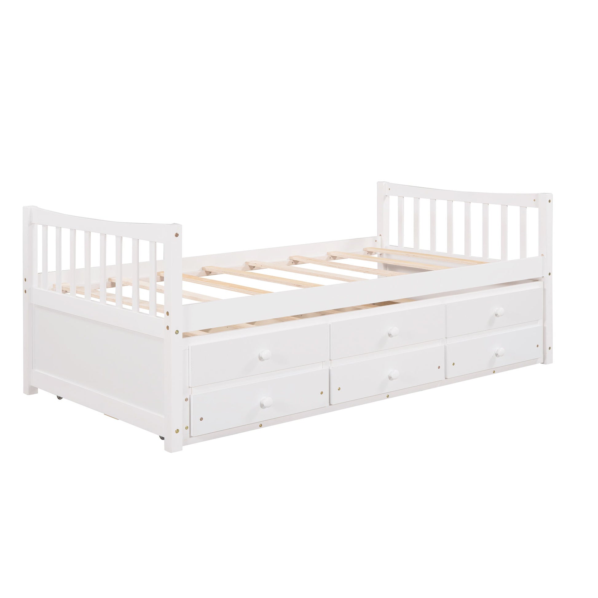 Twin Size Daybed With Trundle And Drawers - The Sleep Loft - Online Mattress Showroom NYC