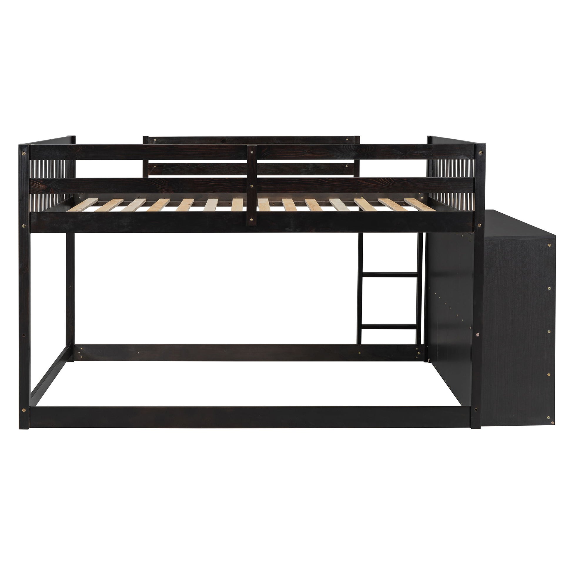 Bunk Bed With 4 Drawers And 3 Shelves - The Sleep Loft - Online Mattress Showroom NYC