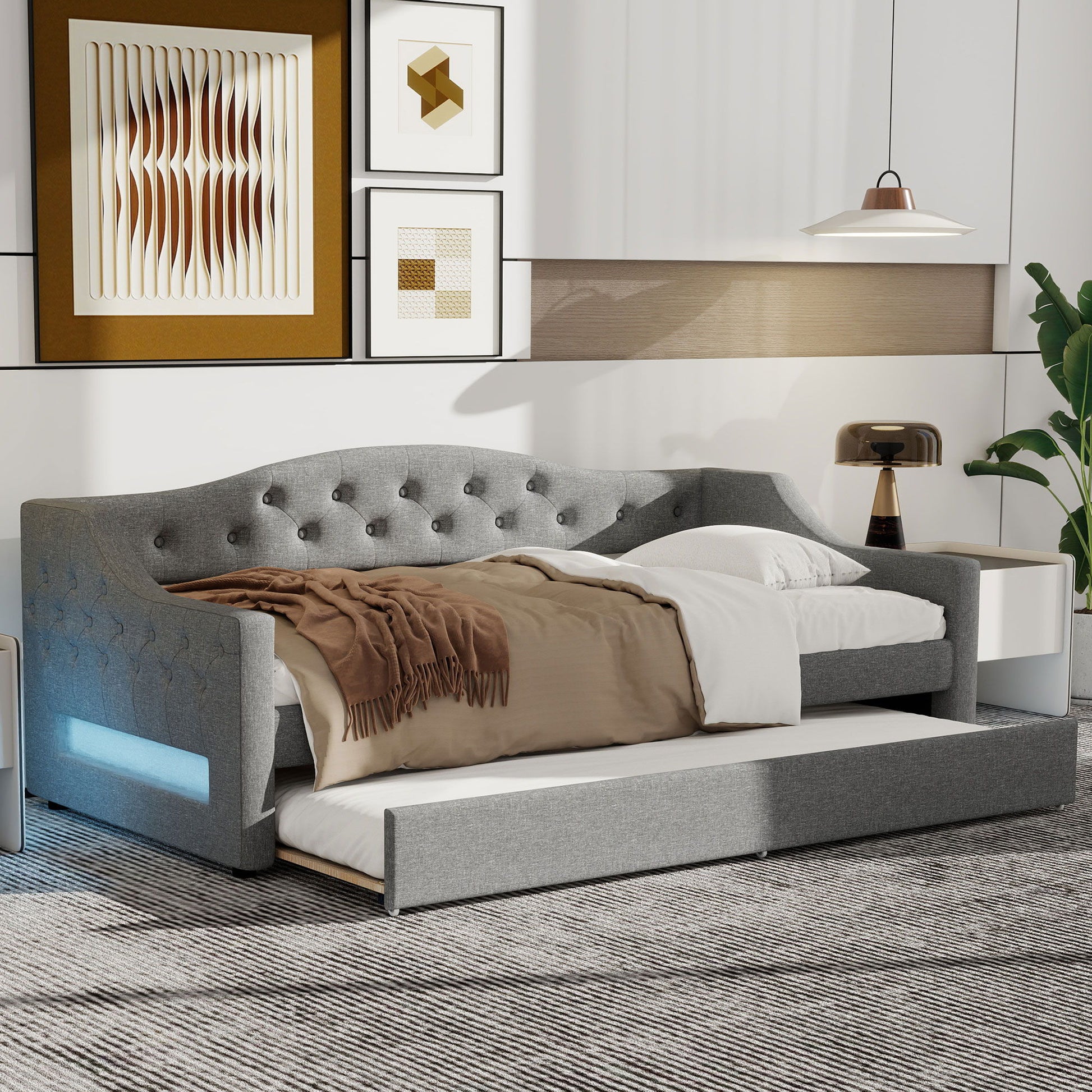 Daybed With LED Belt - The Sleep Loft - Online Mattress Showroom NYC