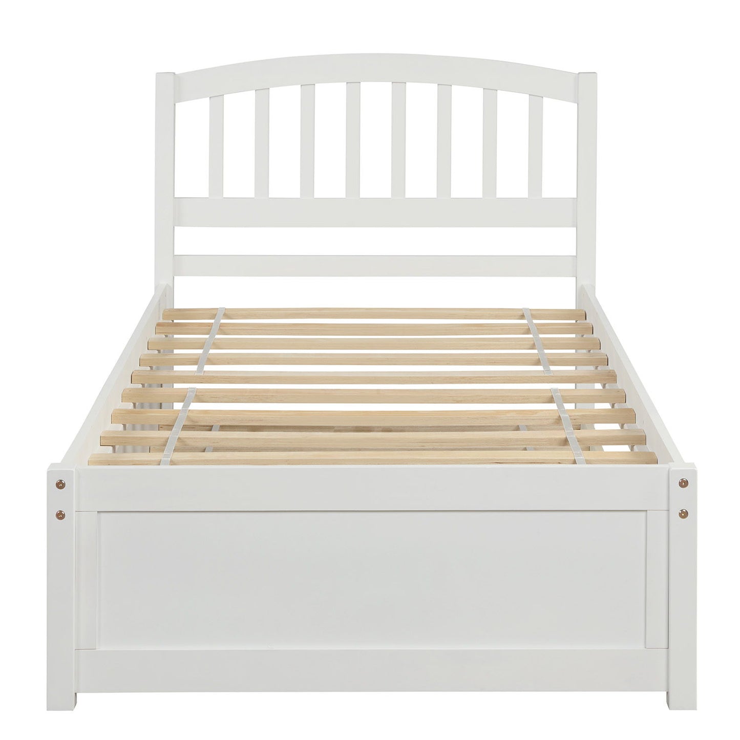 Platform Bed Wood Bed Frame With Trundle - The Sleep Loft - Online Mattress Showroom NYC