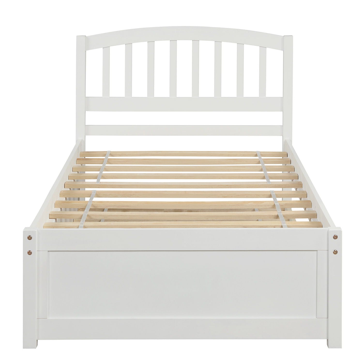 Platform Bed Wood Bed Frame With Trundle - The Sleep Loft - Online Mattress Showroom NYC