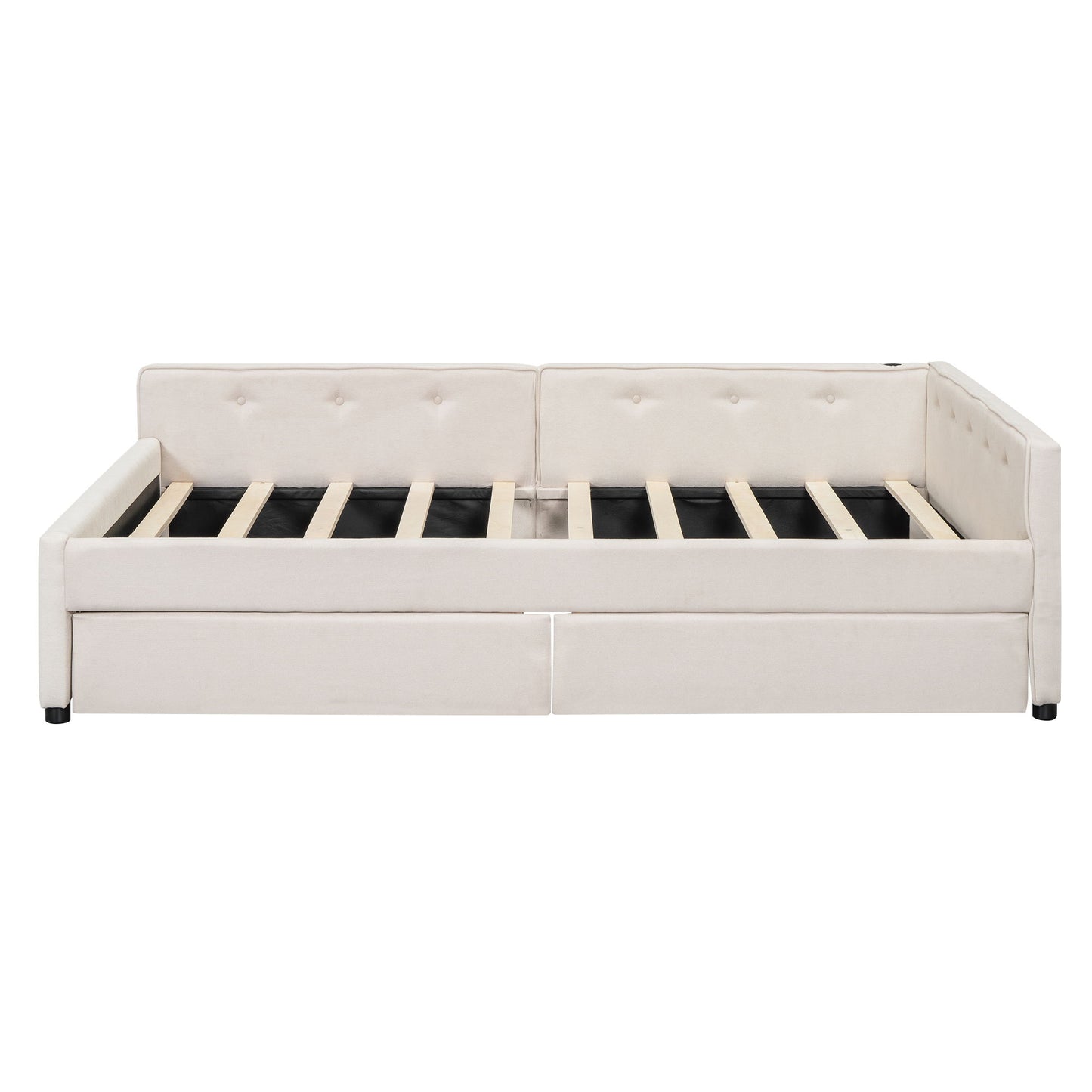 Platform Bed With USB Ports - The Sleep Loft - Online Mattress Showroom NYC