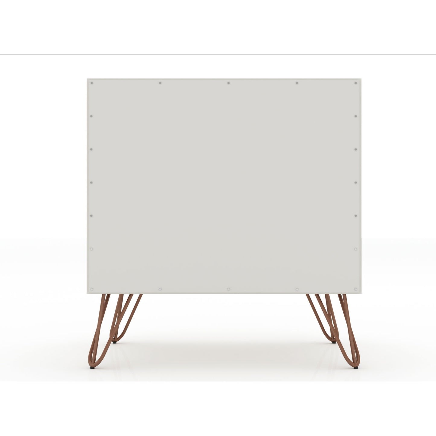 Rockefeller - Nightstand With 2 Drawers - Off White - The Sleep Loft - Online Mattress Showroom NYC