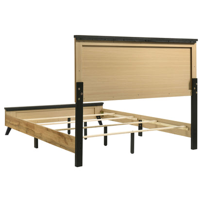 Fraser - Queen Panel Bed - Natural - The Sleep Loft - Online Mattress Showroom NYC