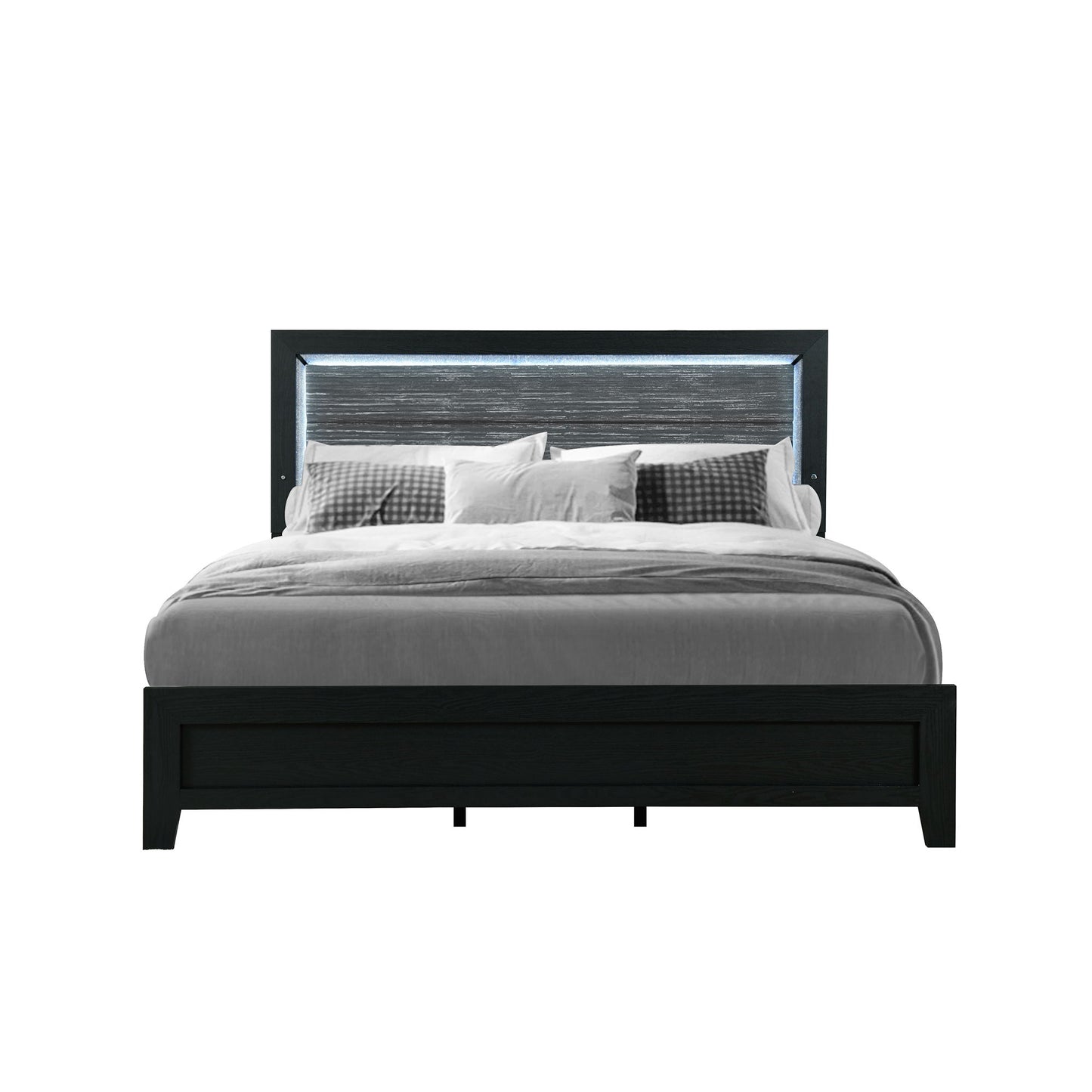 Carlos - Modern Design Bed With LED - The Sleep Loft - Online Mattress Showroom NYC