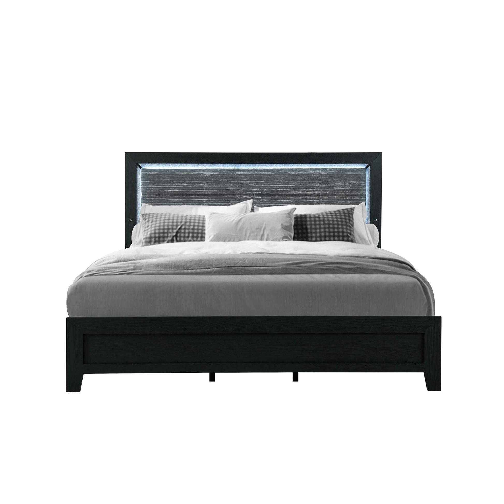 Carlos - Modern Design Bed With LED - The Sleep Loft - Online Mattress Showroom NYC