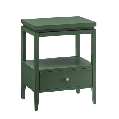 Olana -1 Drawer Nightstand With Floating Top Design - The Sleep Loft - Online Mattress Showroom NYC