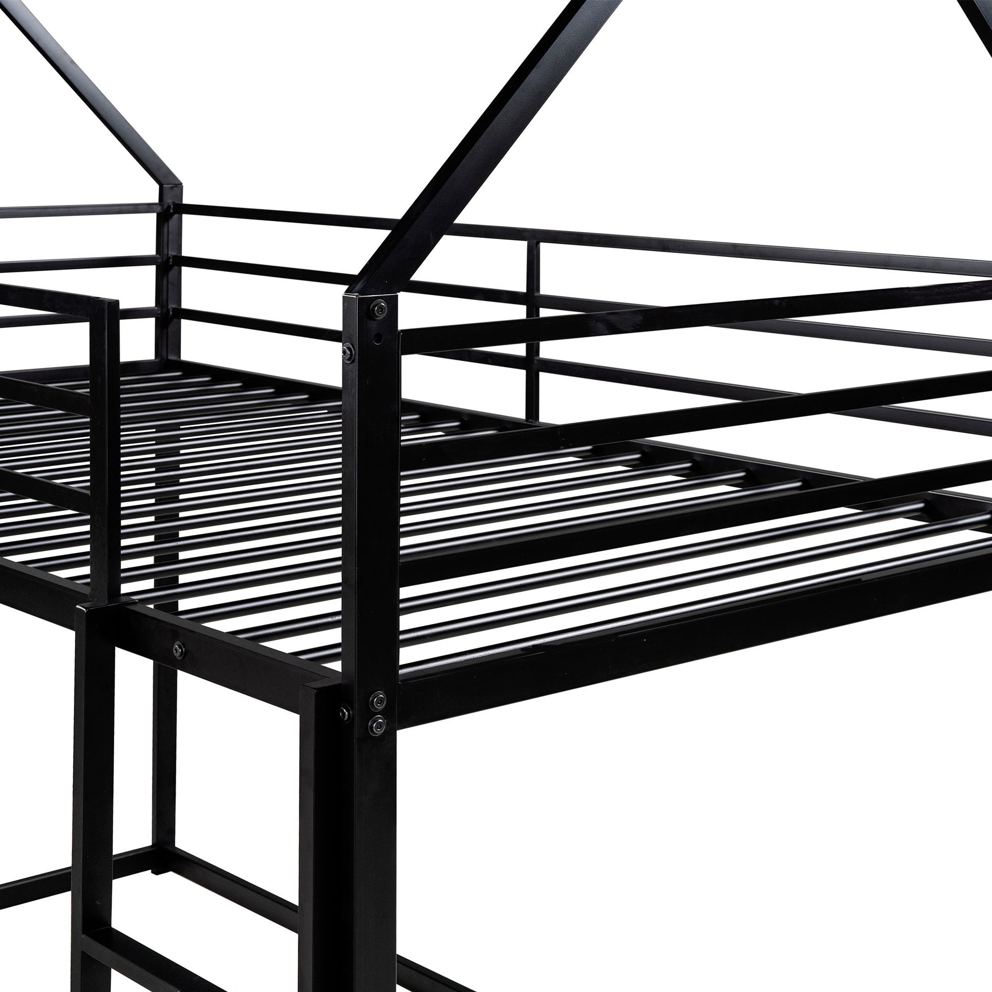 House Bunk Bed With Built In Ladder - The Sleep Loft - Online Mattress Showroom NYC