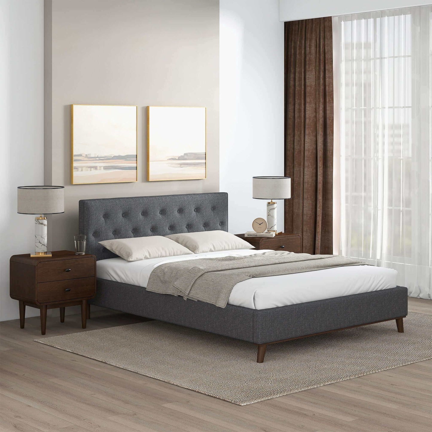 Graceville - Elegant Design Platform Bed - The Sleep Loft - Online Mattress Showroom NYC