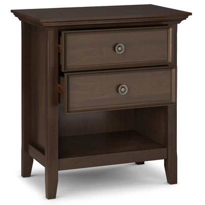Amherst - Handcrafted Bedside Table - The Sleep Loft - Online Mattress Showroom NYC