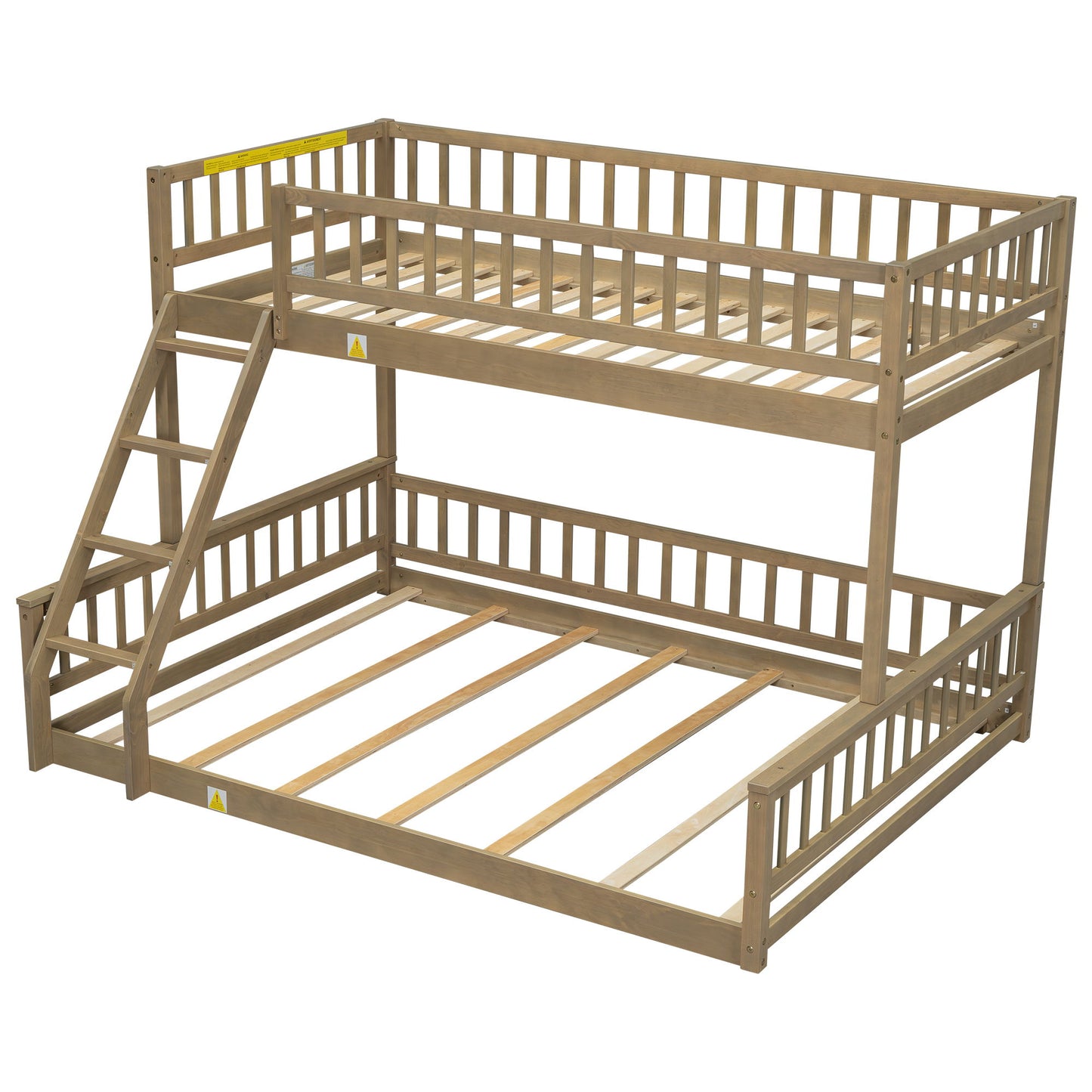 Bunk Bed With Ladder And Guardrails - The Sleep Loft - Online Mattress Showroom NYC