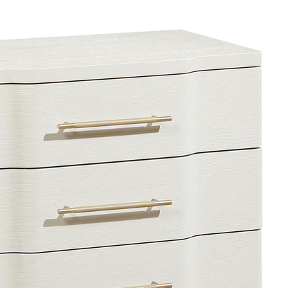 Lexington - 3 Drawer Nightstand - Beige