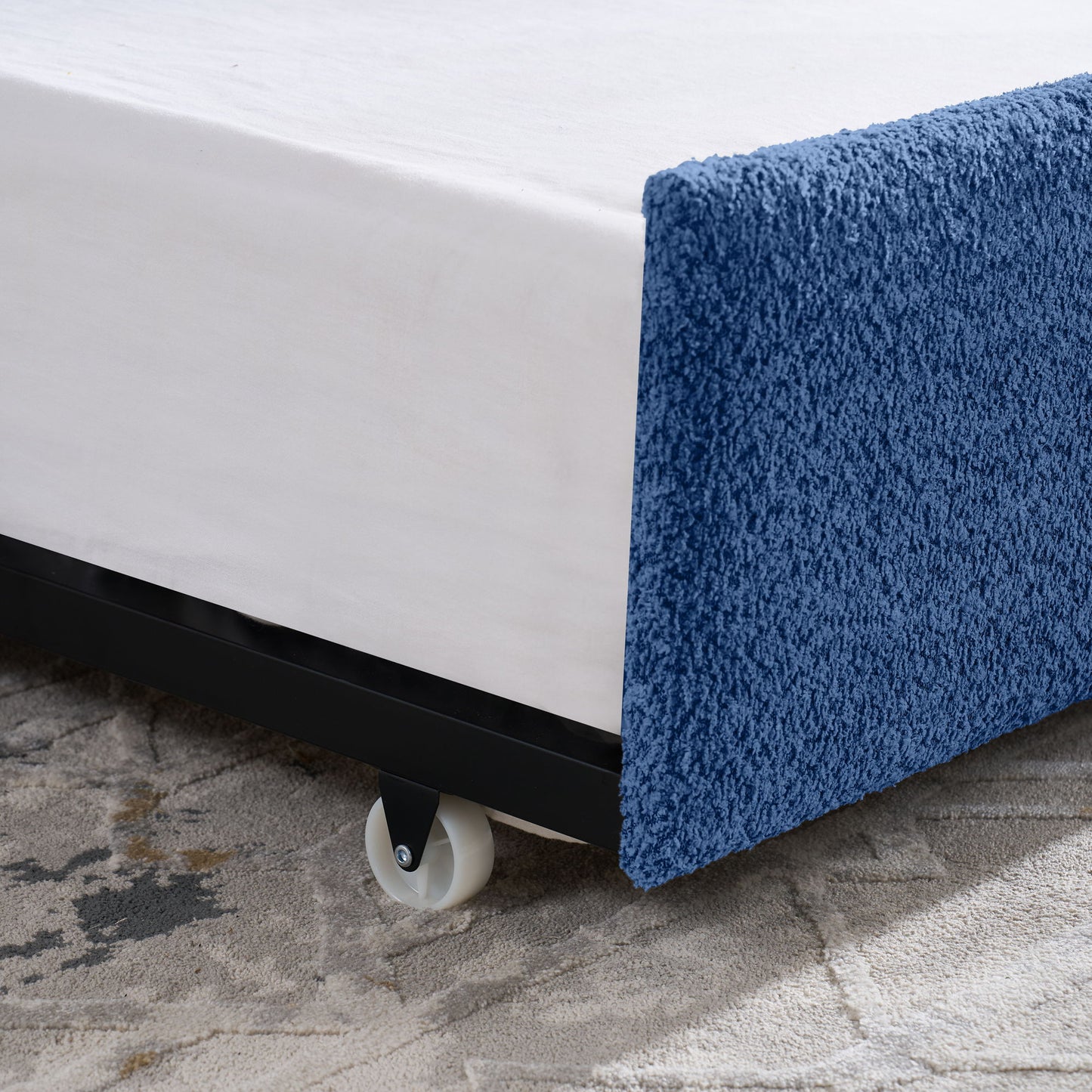 Upholstered Daybed With Pop Up Trundle - The Sleep Loft - Online Mattress Showroom NYC