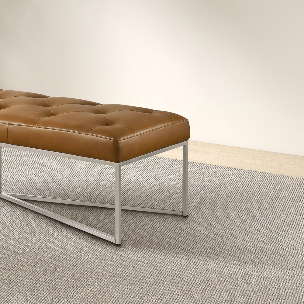 Harper - Bench - Tan - The Sleep Loft - Online Mattress Showroom NYC
