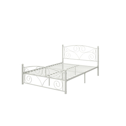Full With Metal Frame Bed - White - The Sleep Loft - Online Mattress Showroom NYC