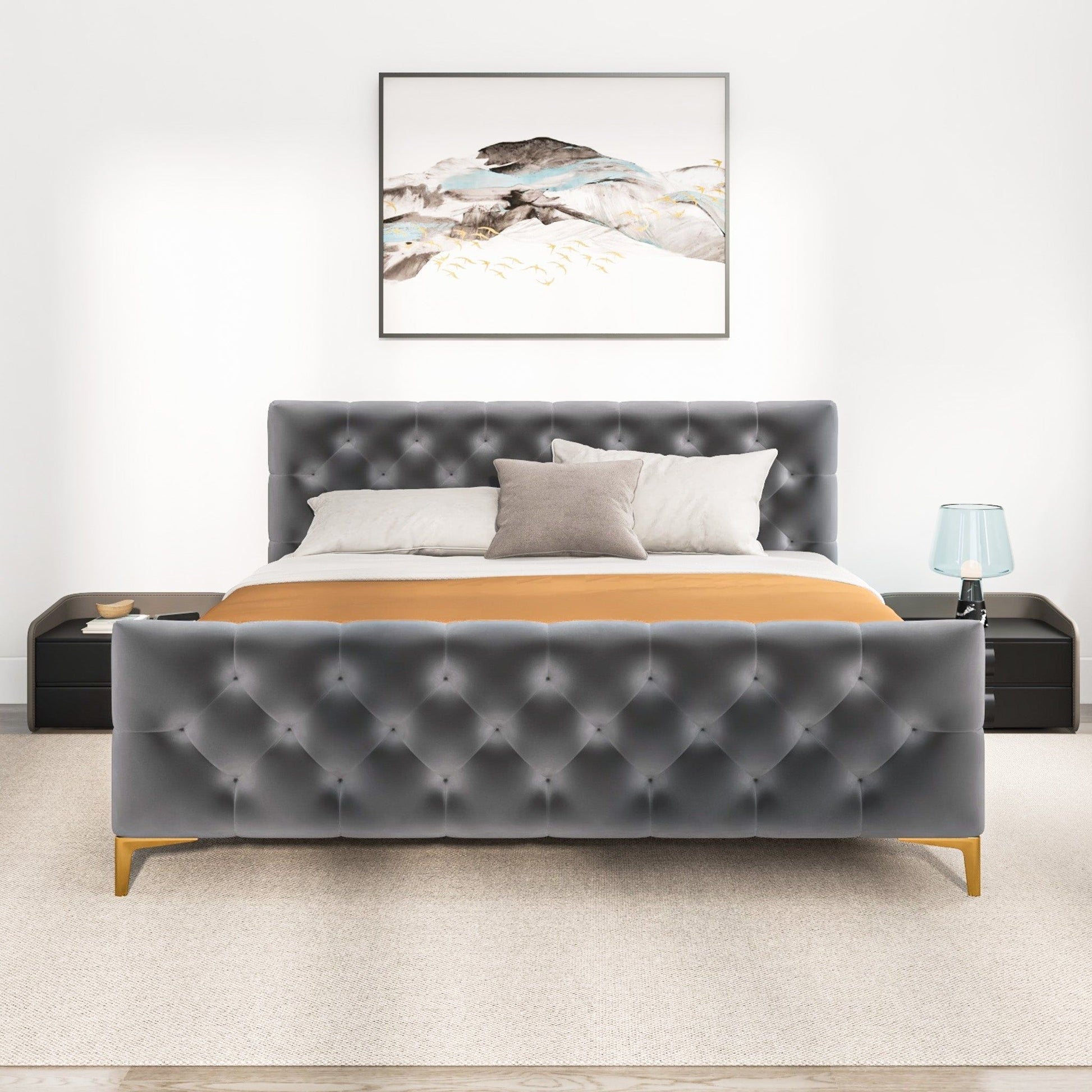 Bailey - Elegant Design Bed - The Sleep Loft - Online Mattress Showroom NYC
