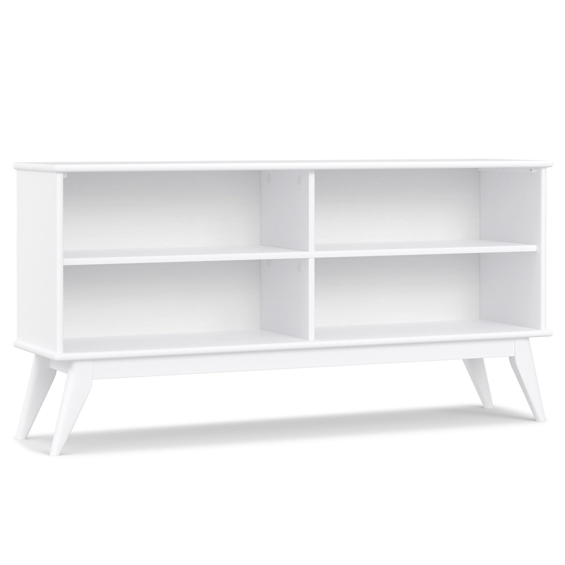 Draper - Handcrafted Low Bookcase - The Sleep Loft - Online Mattress Showroom NYC
