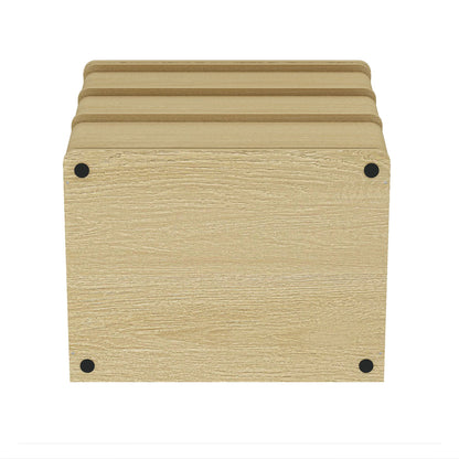 Molly - Nightstand - Oak - The Sleep Loft - Online Mattress Showroom NYC