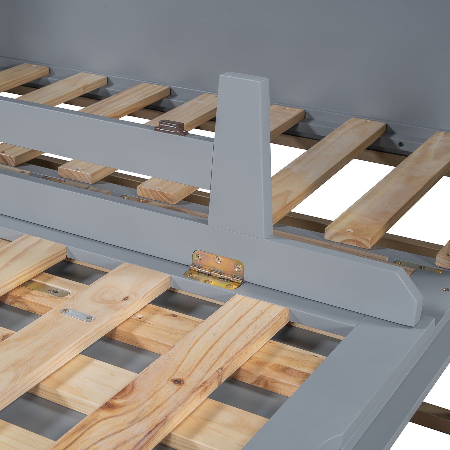 Murphy Bed With Frosted Glass Doors Design, Fake Drawers, Metal Legs - The Sleep Loft - Online Mattress Showroom NYC