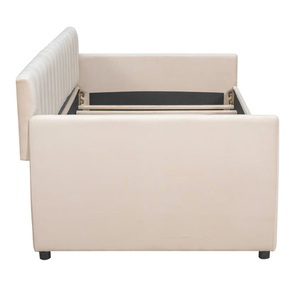 Upholstered Daybed With Slat Support - The Sleep Loft - Online Mattress Showroom NYC
