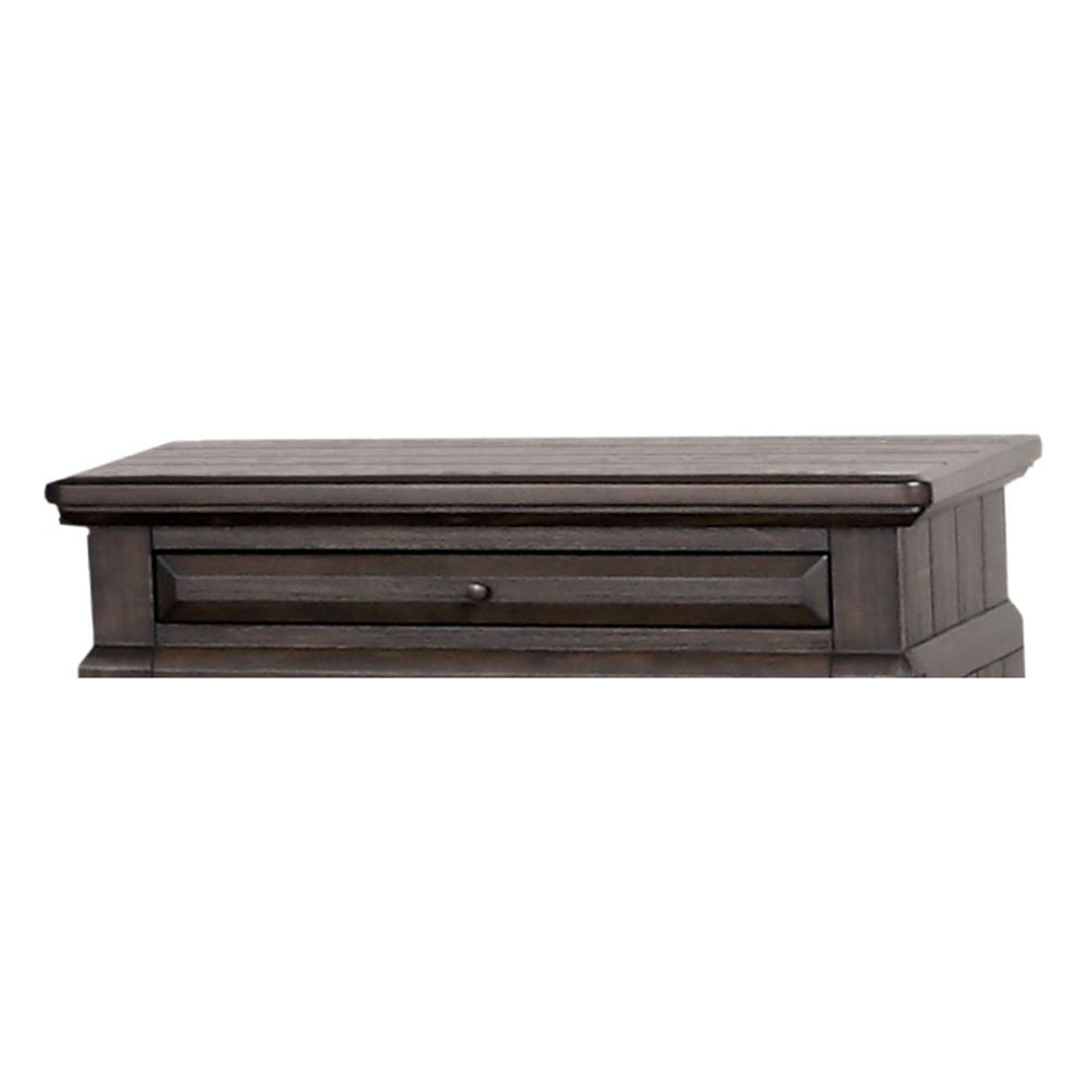 2 Drawer Nightstand Elegant Design - Mahogany - The Sleep Loft - Online Mattress Showroom NYC