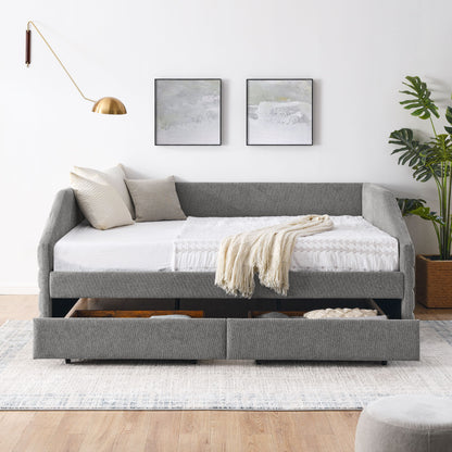Elegant Daybed With Trundle Upholstered Tufted Sofa Bed - The Sleep Loft - Online Mattress Showroom NYC