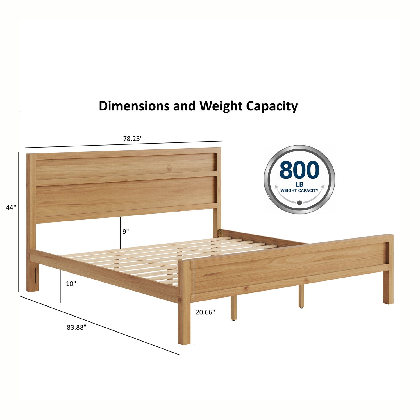 Maddox - Panel Bed - The Sleep Loft - Online Mattress Showroom NYC