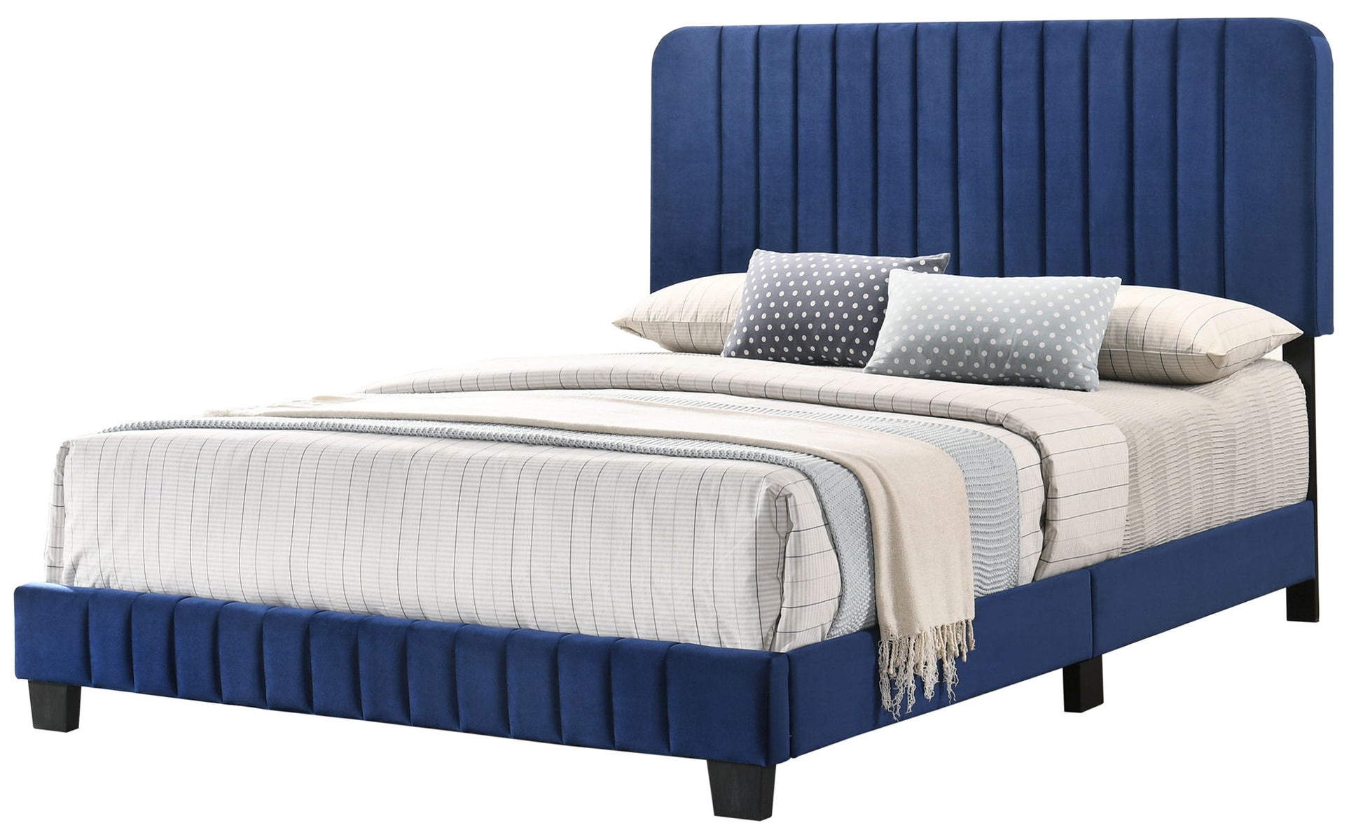 Channel Tufted Bed - The Sleep Loft - Online Mattress Showroom NYC