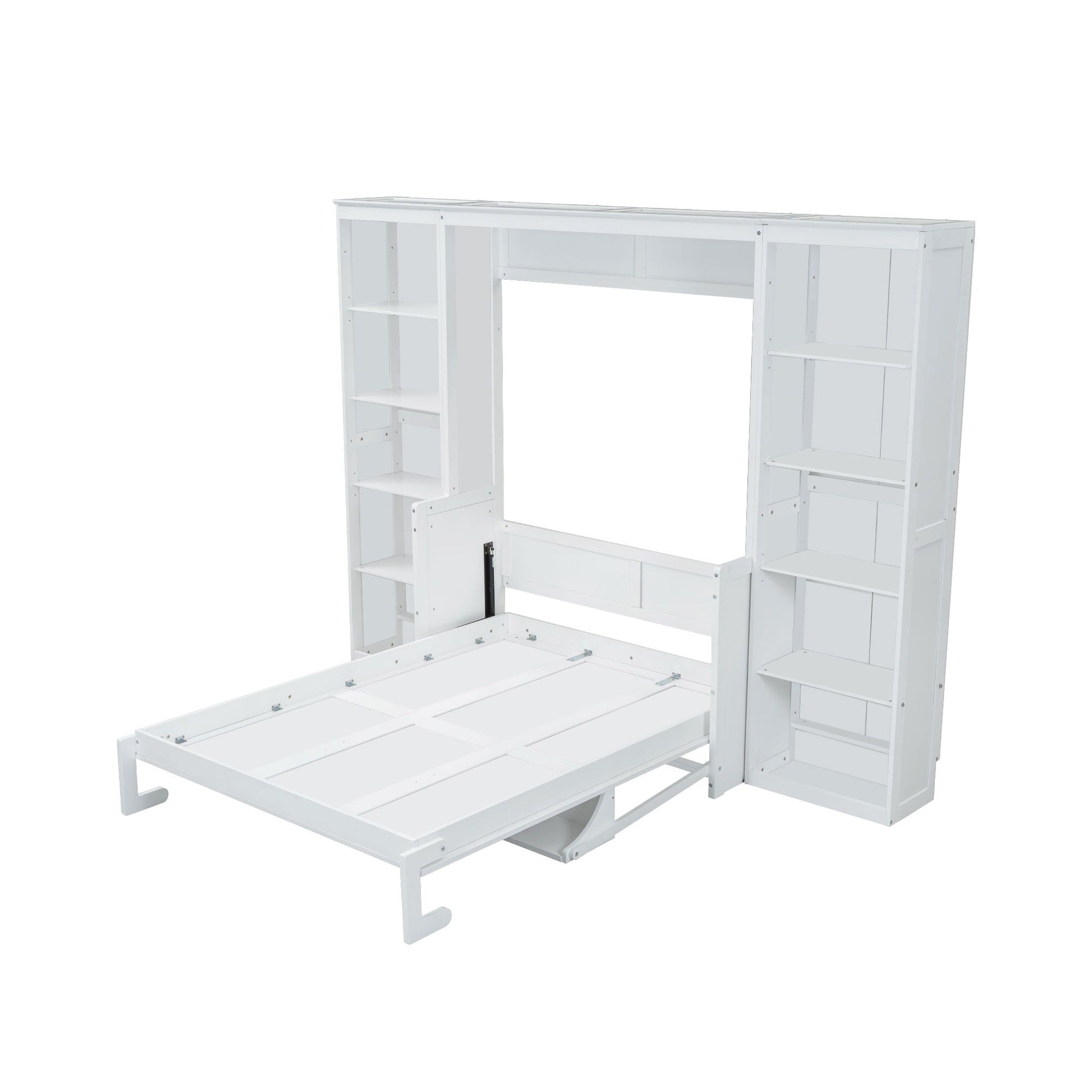 Murphy Bed With Desk And Bookshelf - The Sleep Loft - Online Mattress Showroom NYC