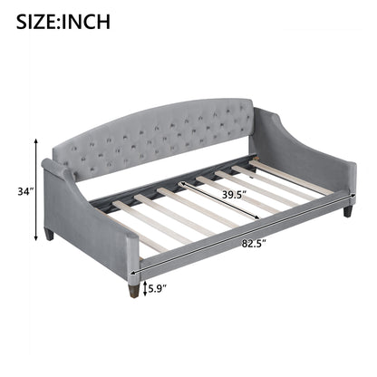 Modern Tufted Button Daybed - The Sleep Loft - Online Mattress Showroom NYC