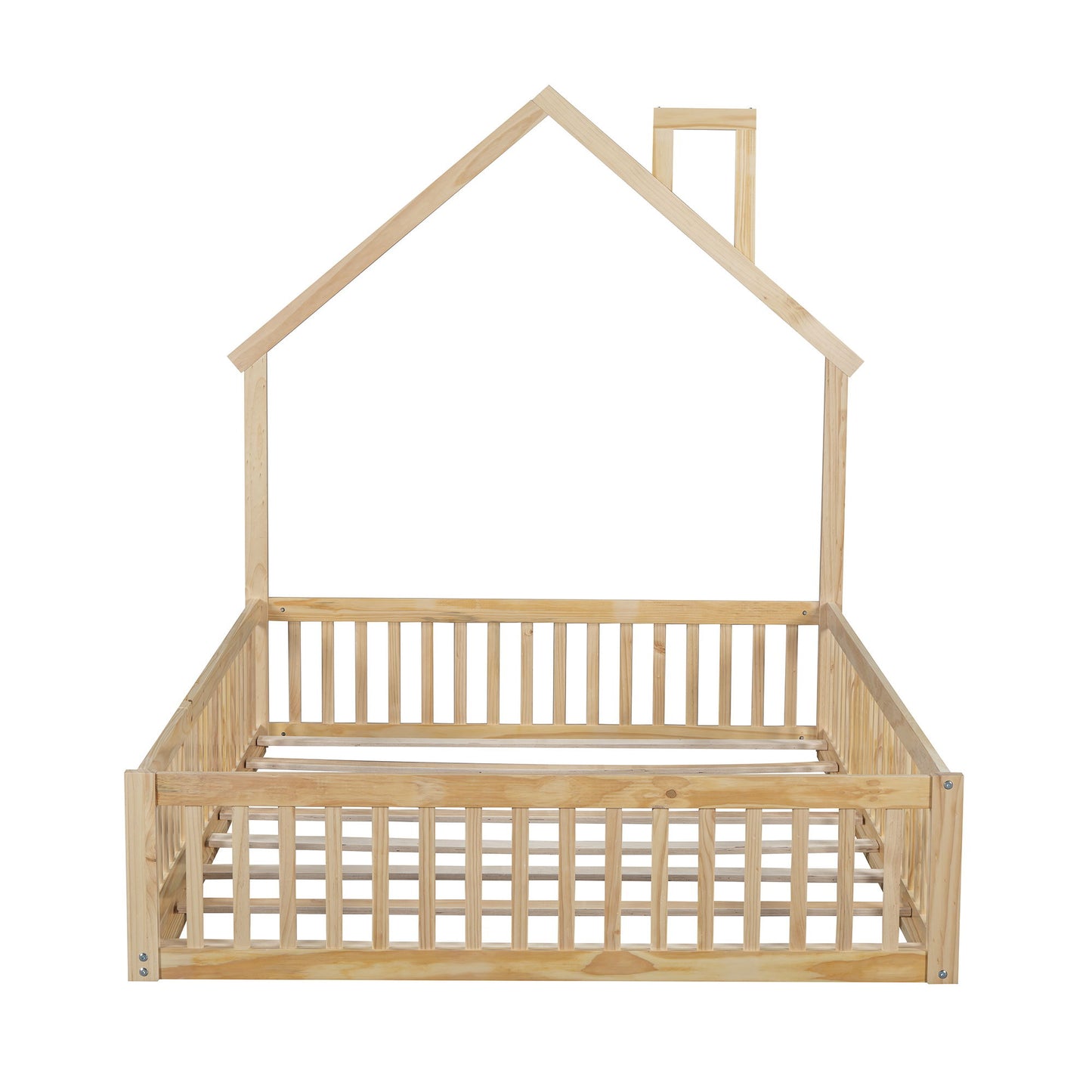 House Platform Bed With Guardrail - The Sleep Loft - Online Mattress Showroom NYC