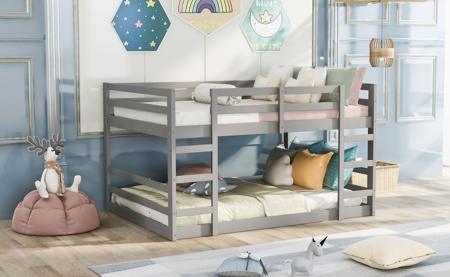 Solid Construction, Bunk Bed With Ladder - The Sleep Loft - Online Mattress Showroom NYC