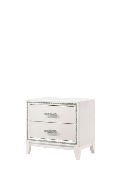 Haiden - Weathered Nightstand - The Sleep Loft - Online Mattress Showroom NYC