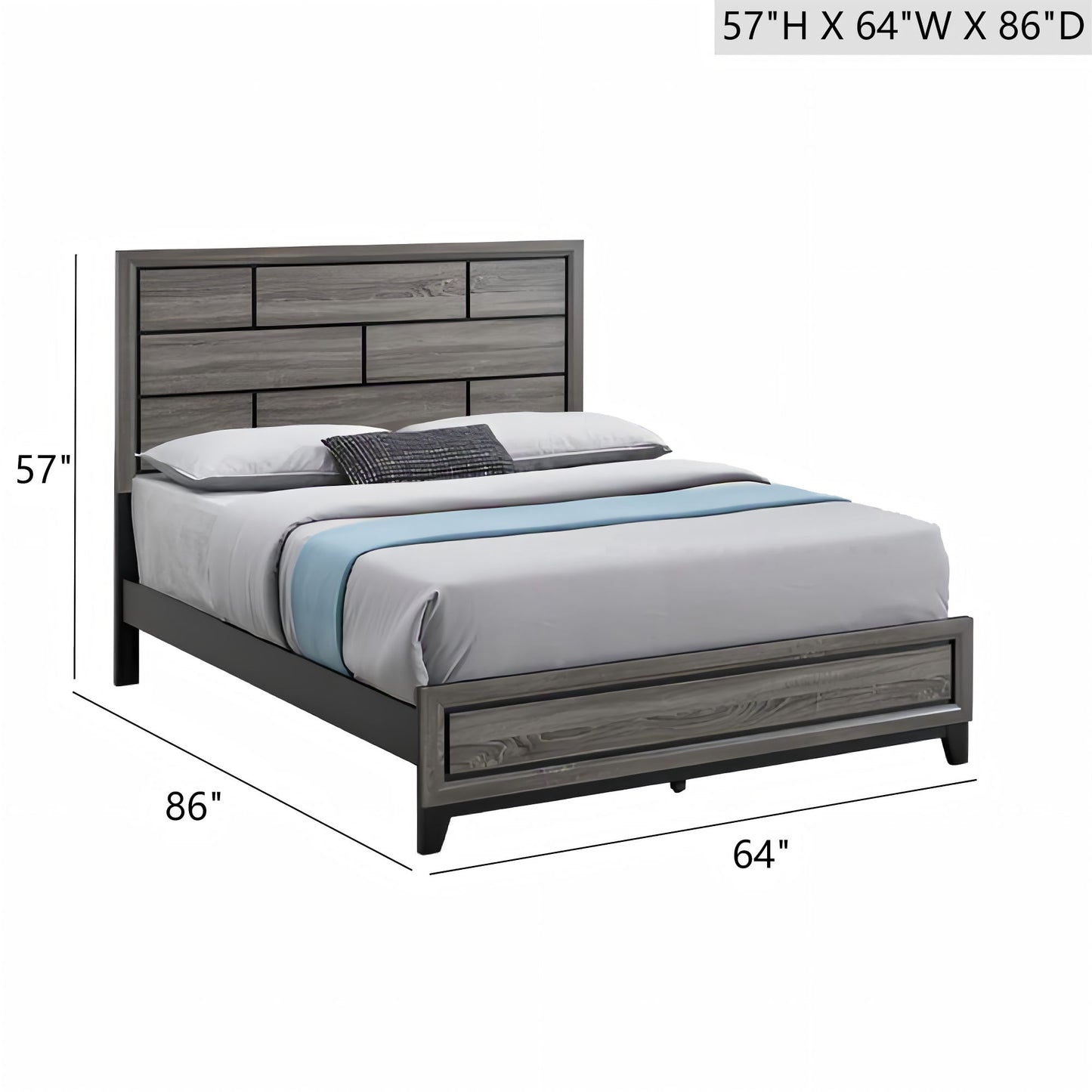 Glasgow - Bed Frame With Durable Construction - The Sleep Loft - Online Mattress Showroom NYC