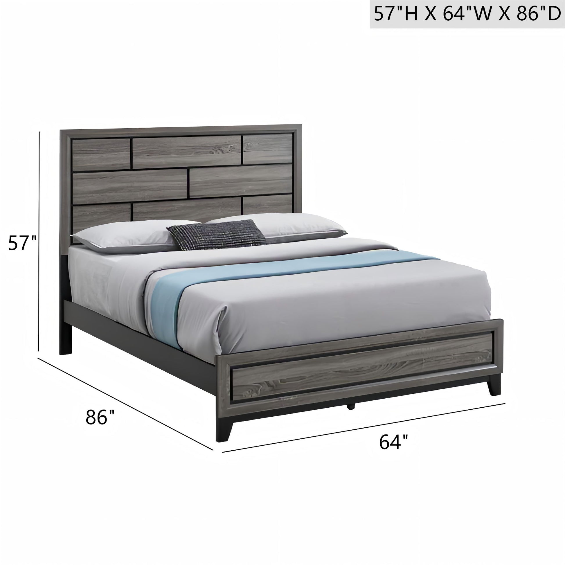 Glasgow - Bed Frame With Durable Construction - The Sleep Loft - Online Mattress Showroom NYC